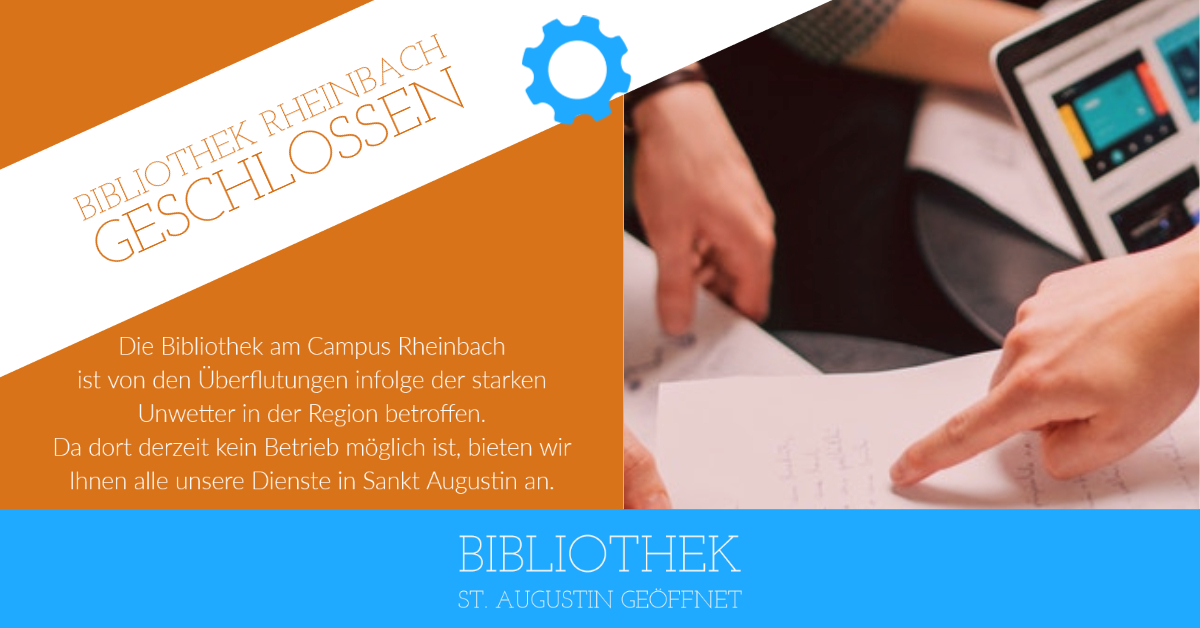 Bibliothek Rheinbach geschlossen