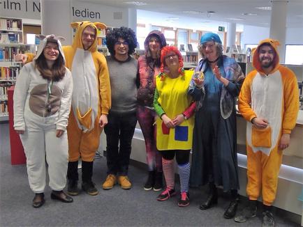Bibliothek H-BRS Karneval